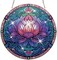 Mandala Flower Diamond Art Hanging Kit – 5D Special-Shaped DIY Diamond Painting Suncatcher Pendant for Adults, Window Ornament for Home, Garden, Door & Wall Decor (8.3 x 8.3 in)